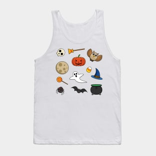 Kawaii Halloween Pack Tank Top